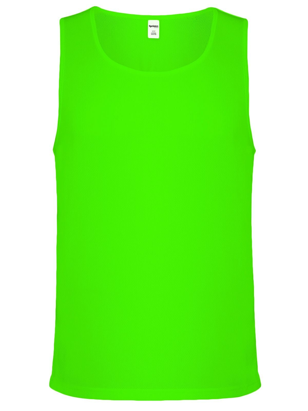 CANOTTA STEP IN POLIESTERE - SPRINTEXVerde Fluo