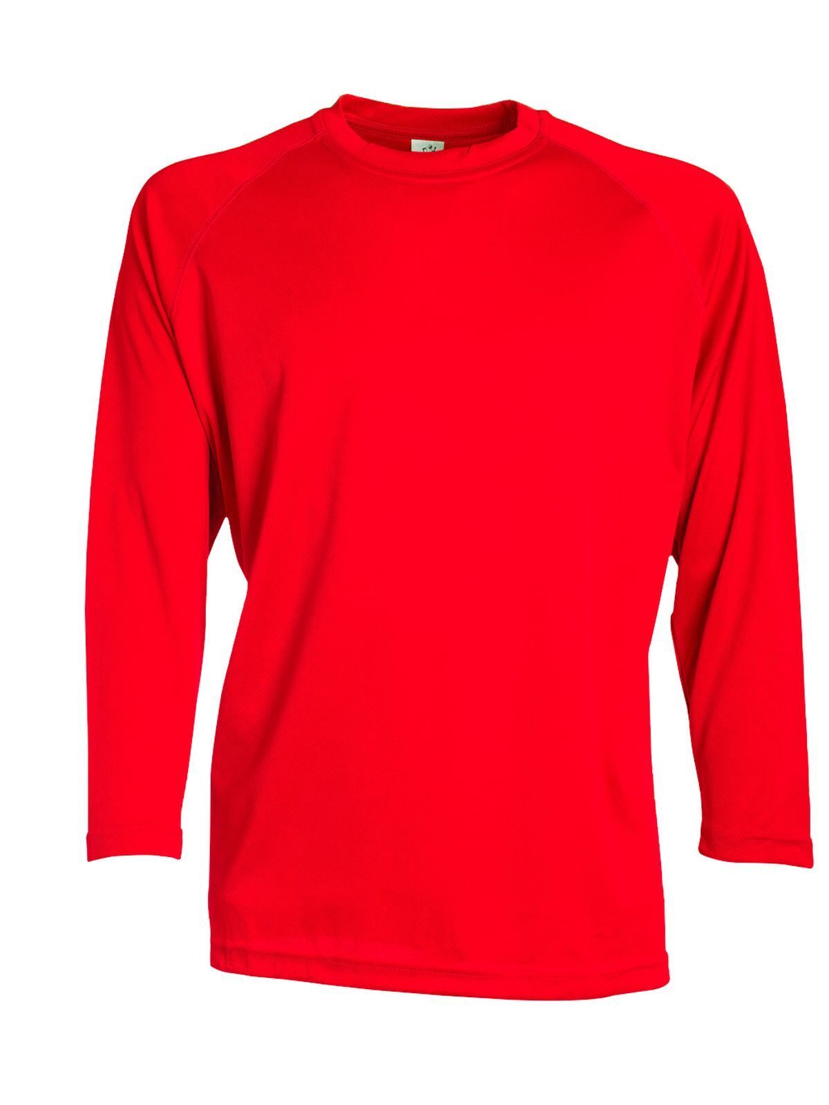 T-SHIRT MANICA LUNGA RUN LS IN POLIESTERE - SPRINTEXRosso