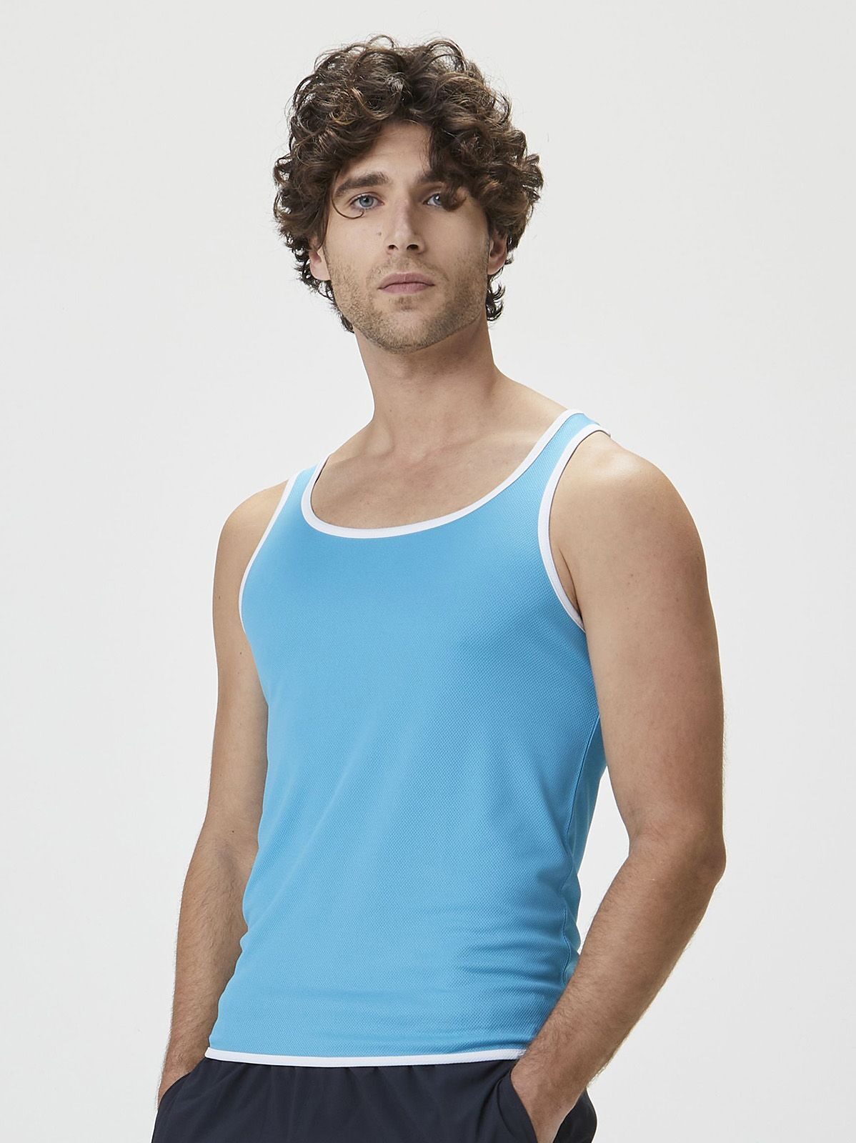 CANOTTA SPORTIVA UNISEX RING IN POLIESTERE - SPRINTEX fronte