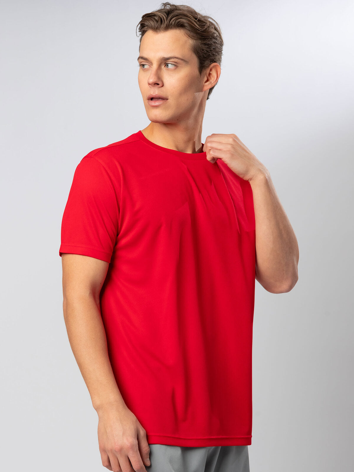 T-SHIRT TECNICA GENDERLESS IN POLIESTERE RICICLATO CON STRISCIA CATARIFRANGENTE – FLASH | SPRINTEX
