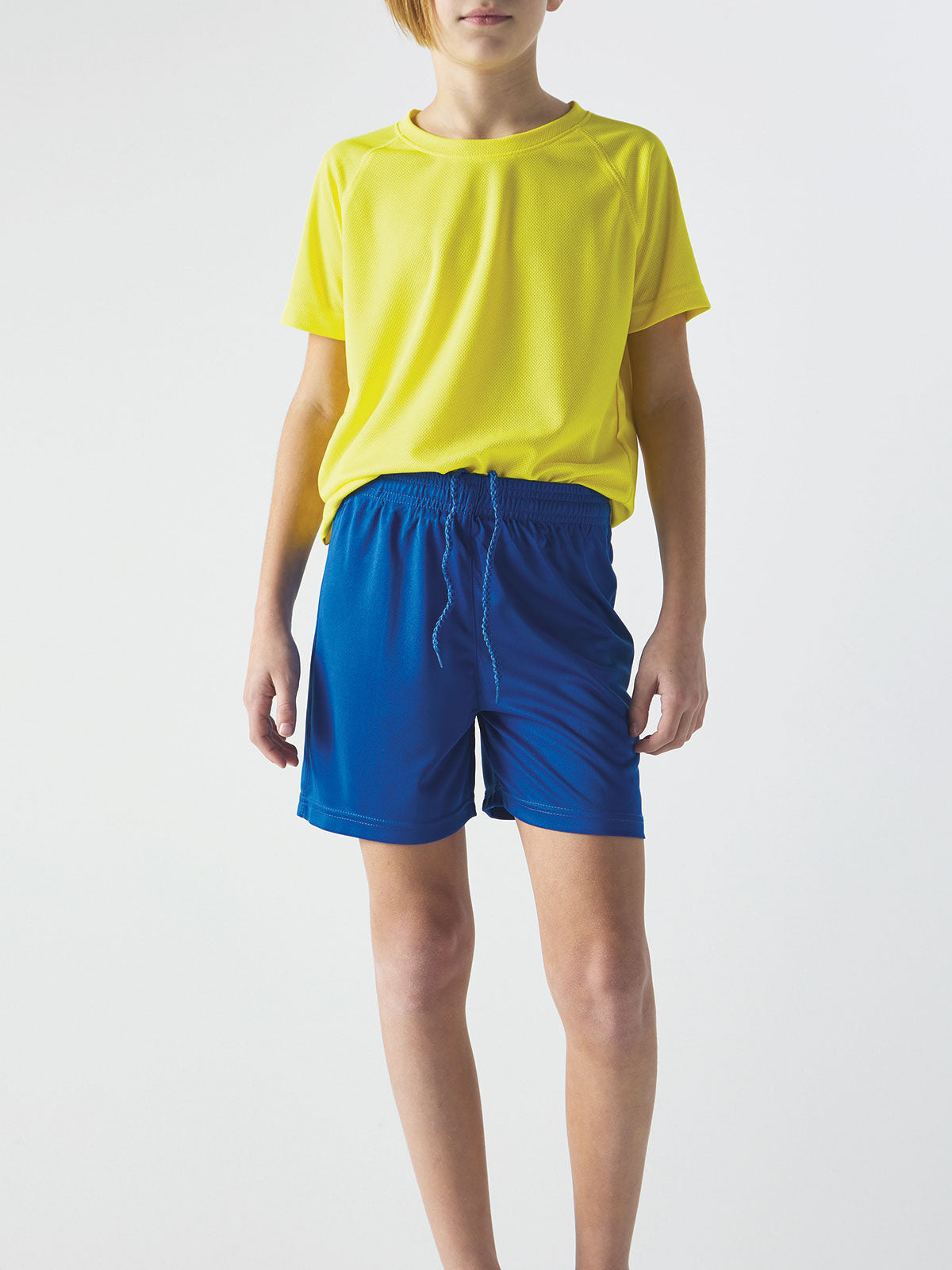 PANTALONCINI DRIBBLING KIDS IN POLIESTERE - SPRINTEX fronte