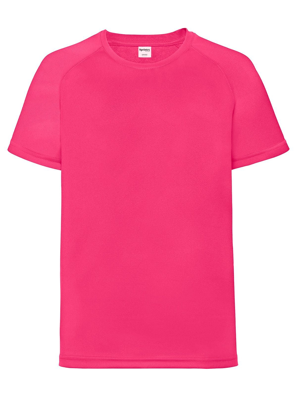 T-SHIRT RUN KIDS - SPRINTEXFucsia