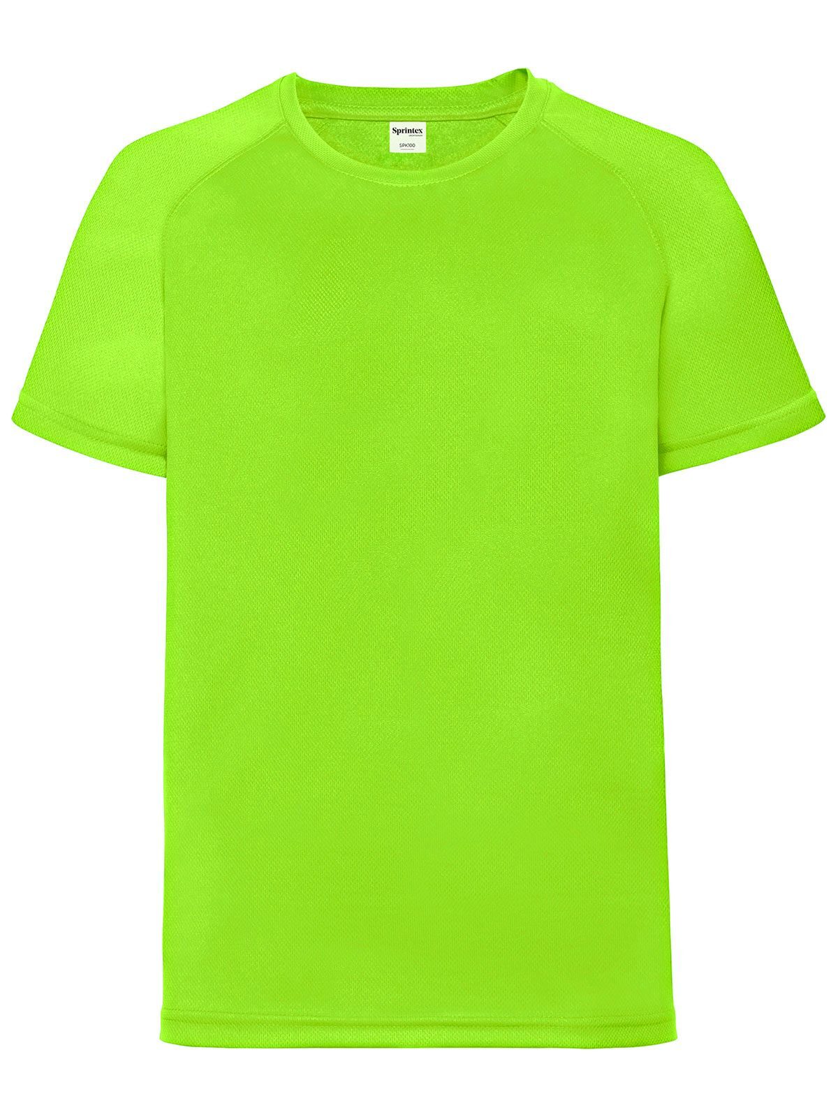 T-SHIRT RUN KIDS - SPRINTEXVerde Fluo