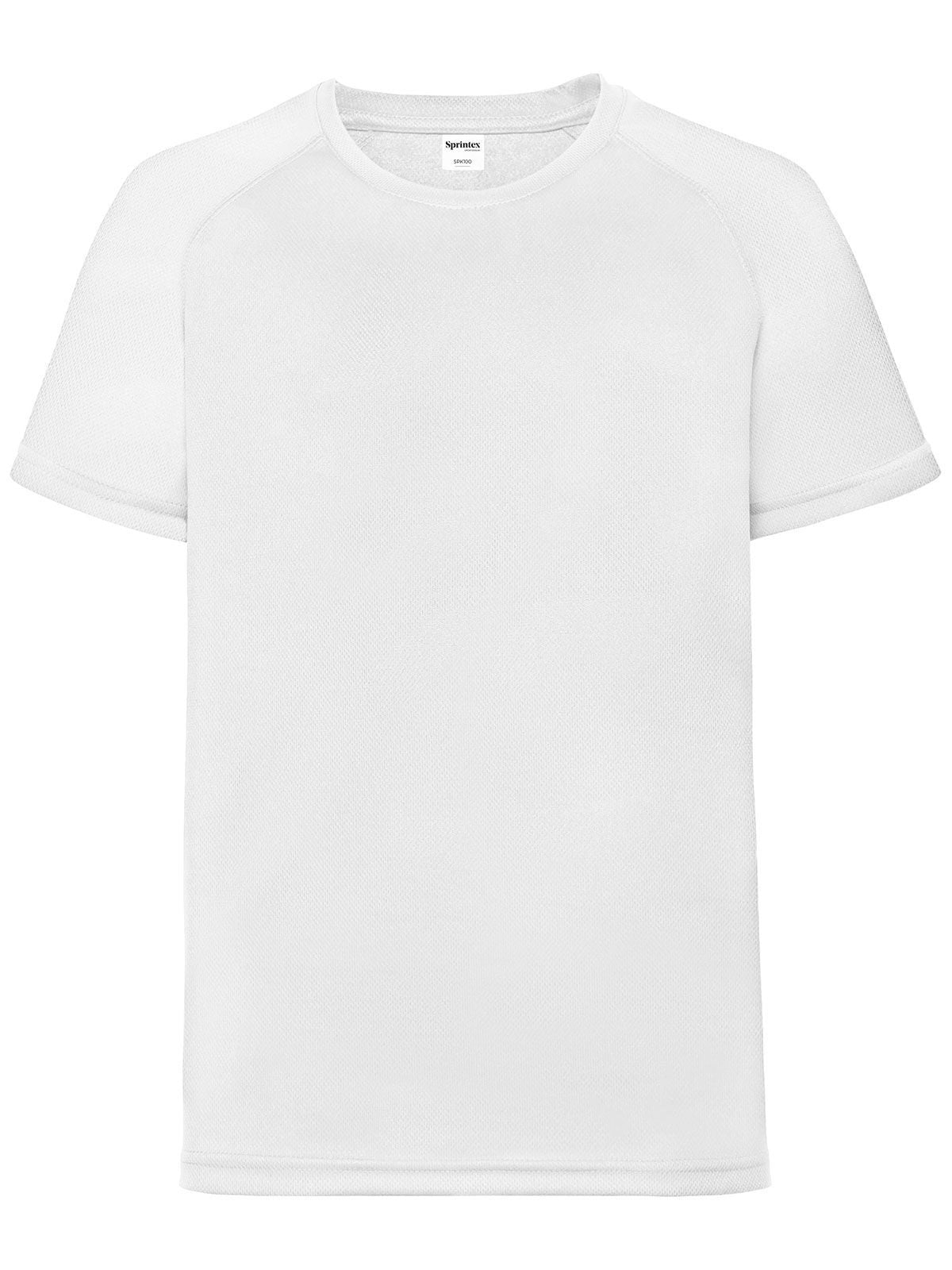 T-SHIRT RUN KIDS - SPRINTEXBianco