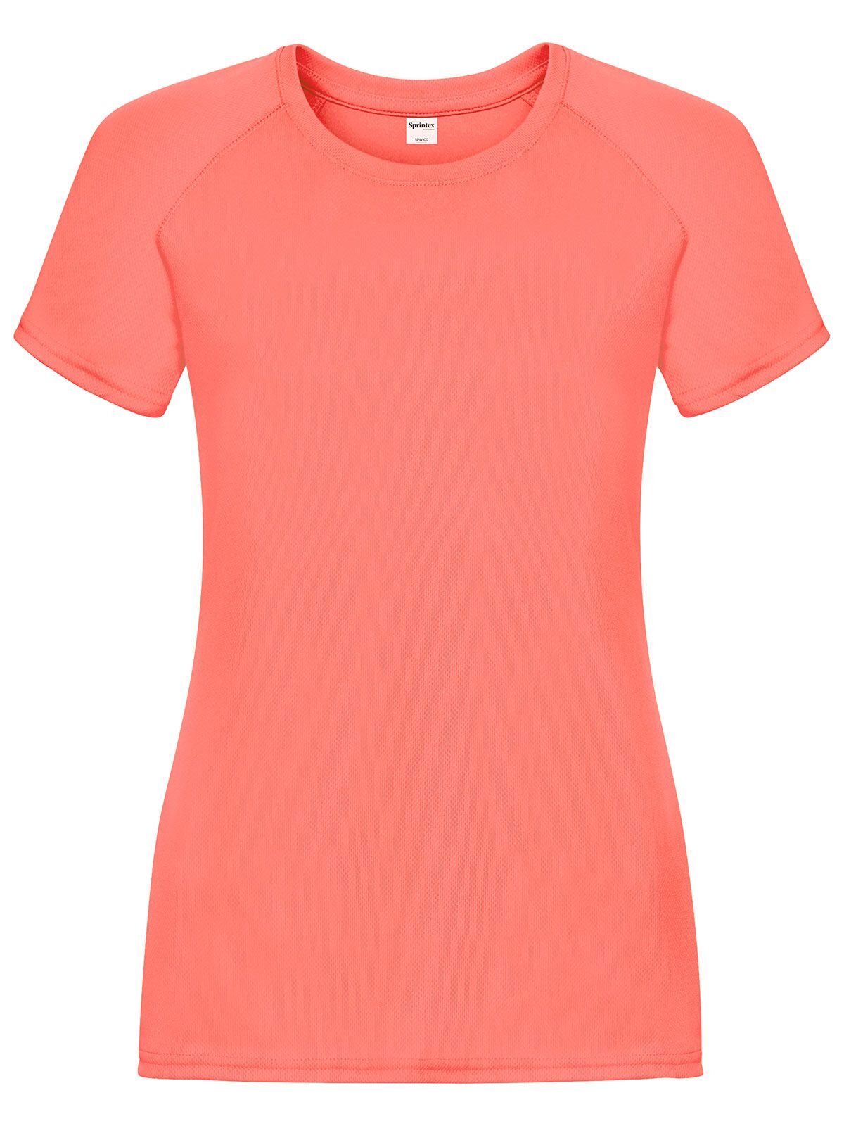 T-SHIRT RUN WOMEN - SPRINTEXRosso Corallo Fluo