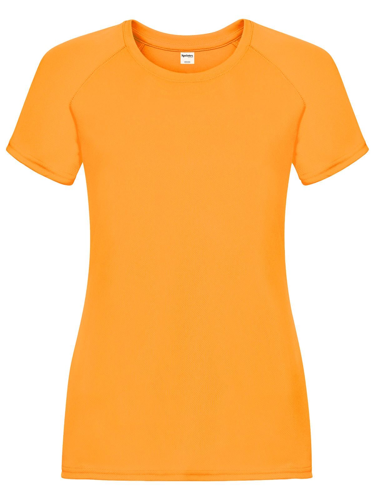 T-SHIRT RUN WOMEN - SPRINTEXArancione Fluo