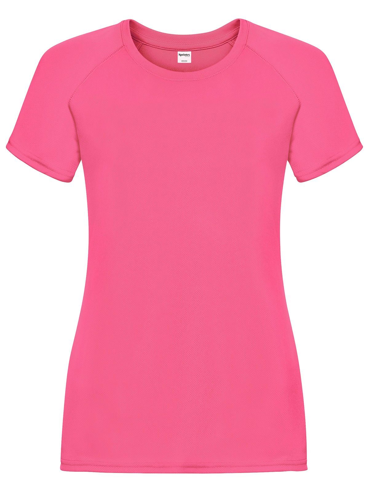 T-SHIRT RUN WOMEN - SPRINTEXRosa Fluo