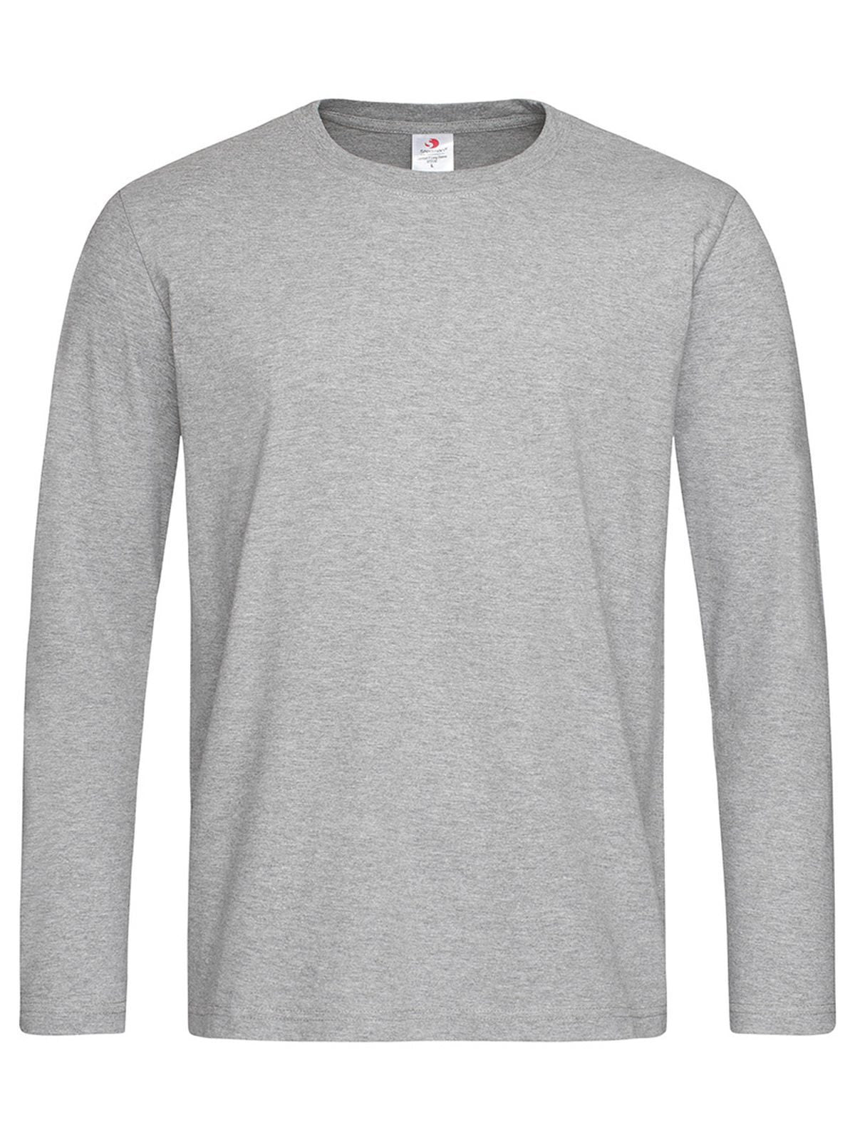 T-SHIRT COMFORT-T LONG SLEEVE - STEDMANGrigio Melange