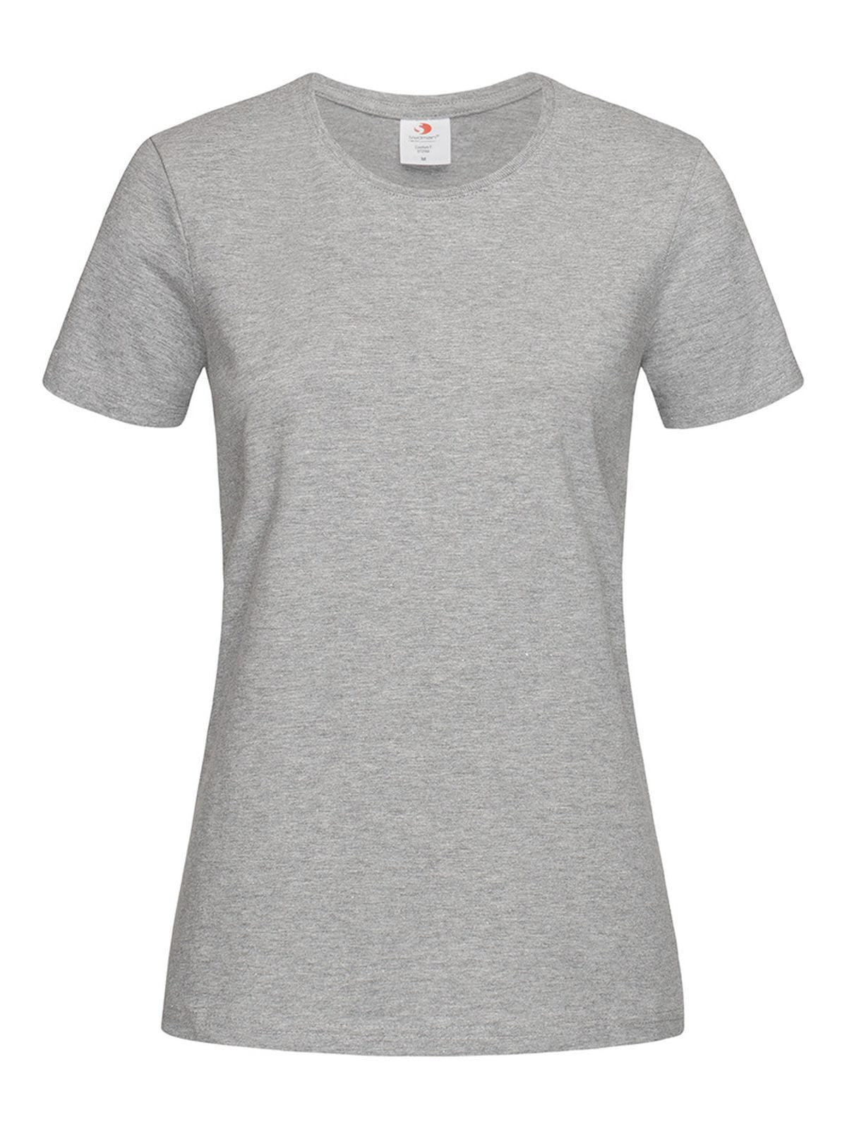 T-SHIRT COMFORT-T 185 WOMAN - STEDMANGrigio Melange