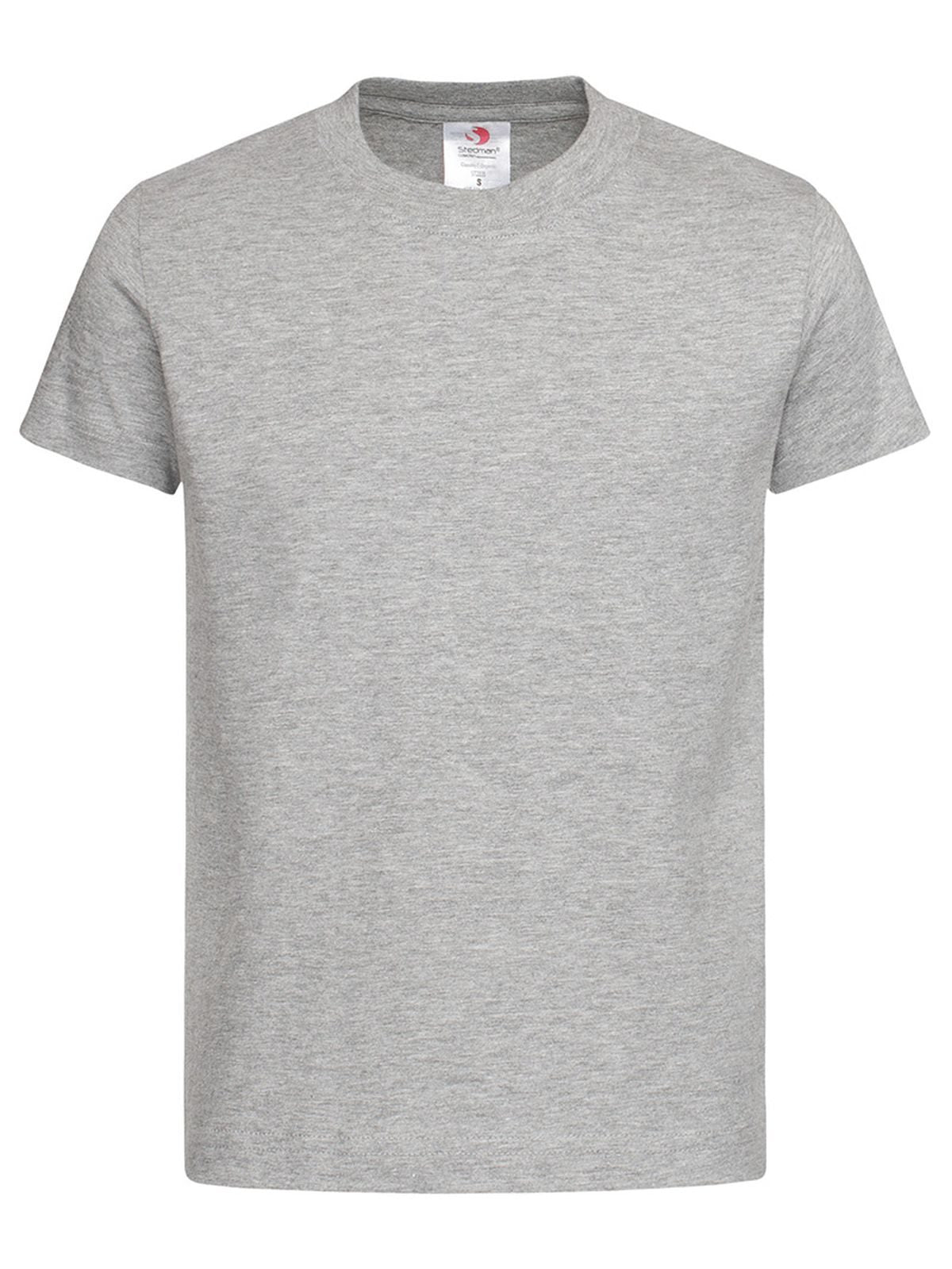 T-SHIRT CLASSIC-T ORGANIC CREW NECK - STEDMANGrigio Melange