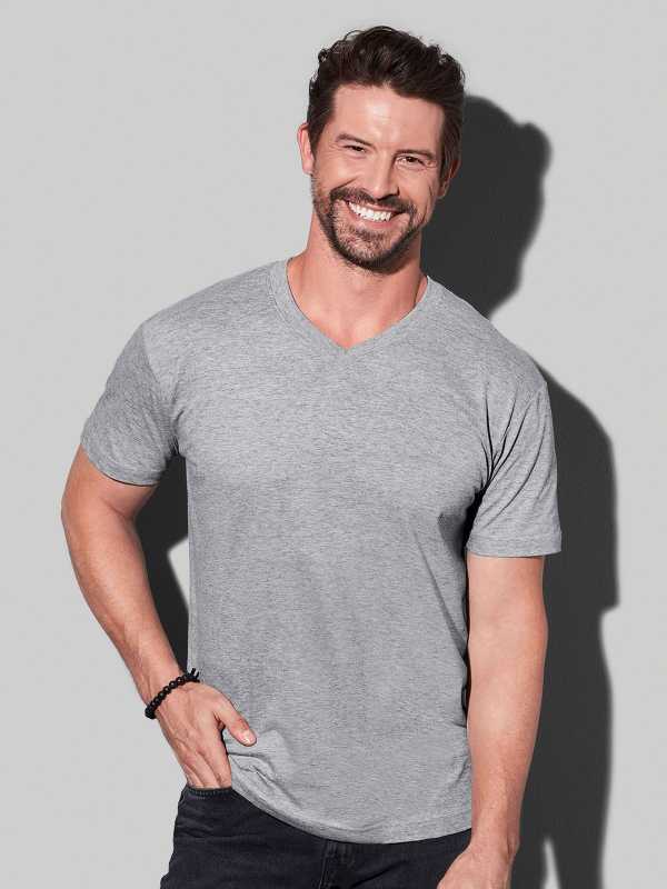 T-SHIRT CLASSIC-T V-NECK - STEDMAN