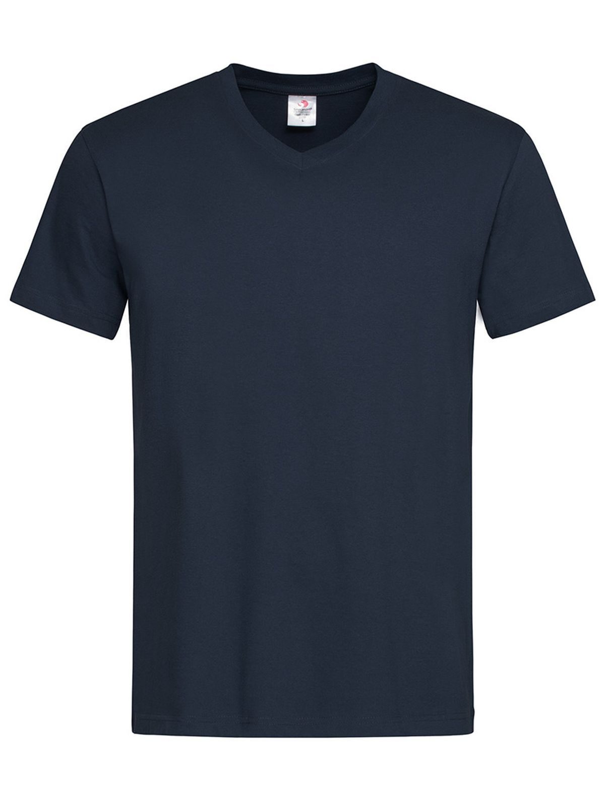 T-SHIRT CLASSIC-T V-NECK - STEDMANBlu Mezzanotte