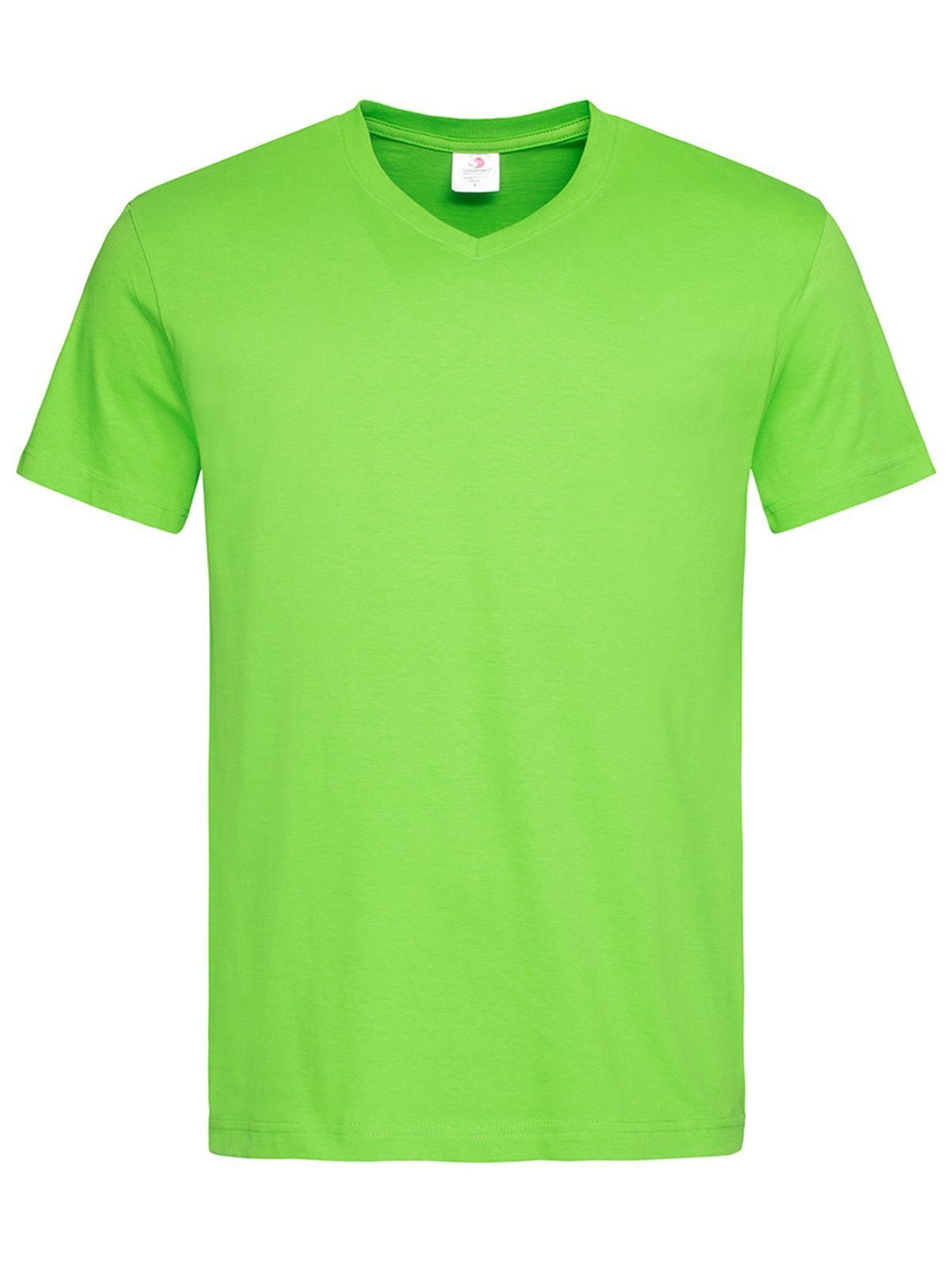 T-SHIRT CLASSIC-T V-NECK - STEDMANVerde Kiwi