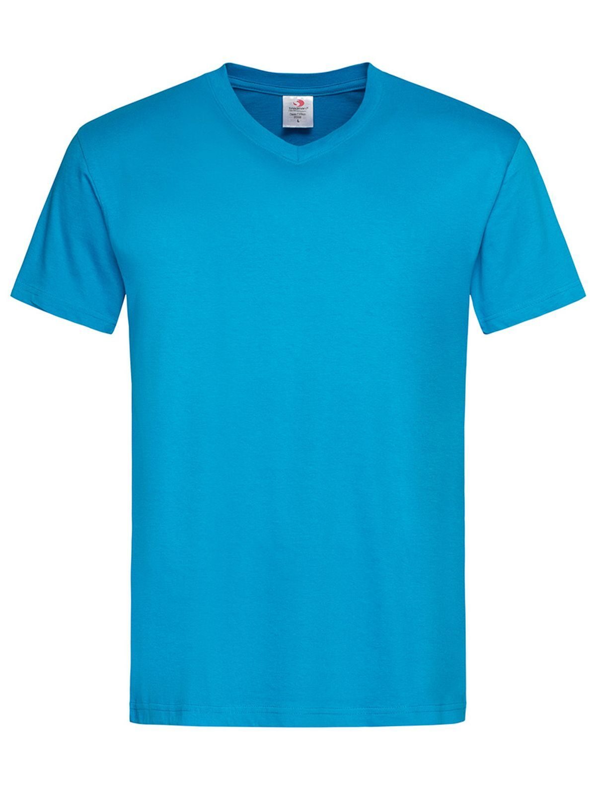 T-SHIRT CLASSIC-T V-NECK - STEDMANBlu Oceano