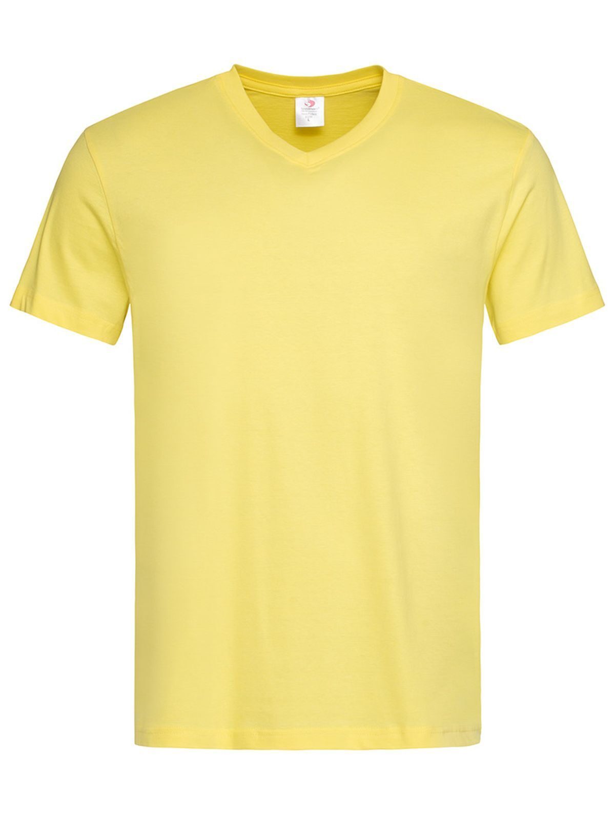 T-SHIRT CLASSIC-T V-NECK - STEDMANGiallo