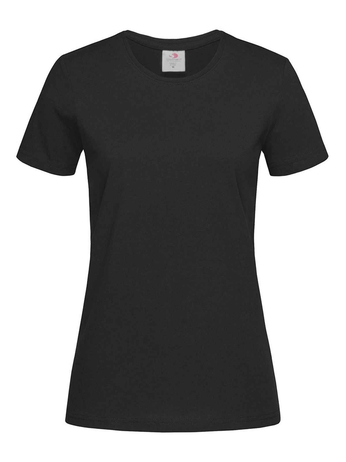 T-SHIRT CLASSIC-T FITTED WOMAN - STEDMANNero Opaco