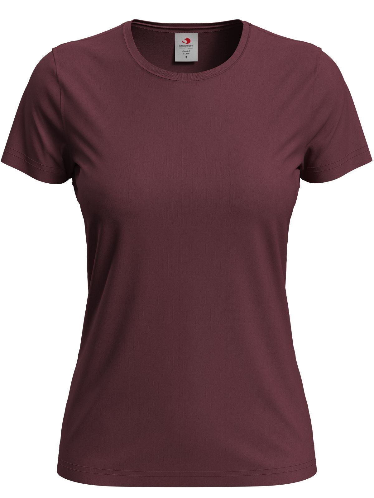 T-SHIRT CLASSIC-T FITTED WOMAN - STEDMANBordeaux