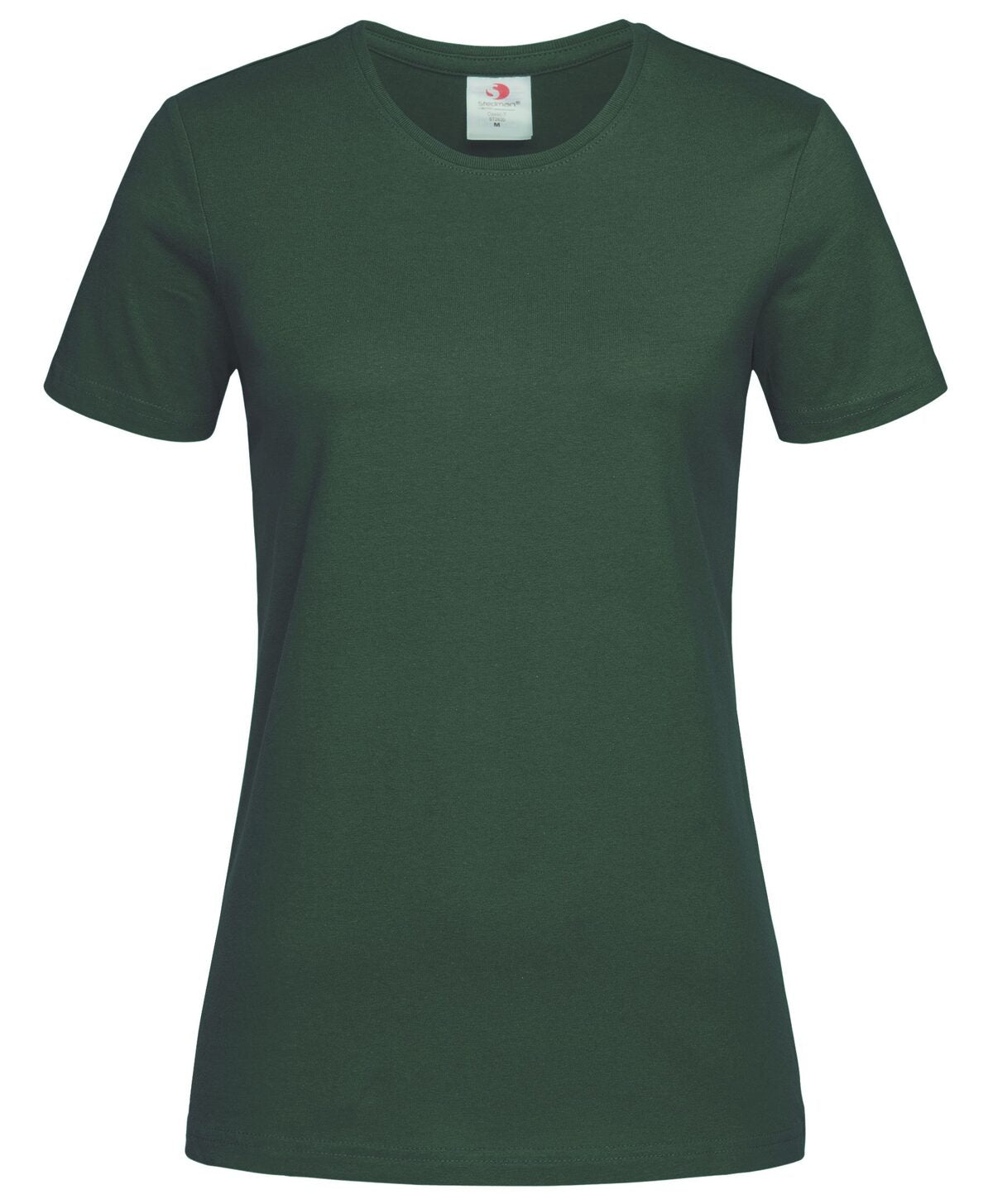 T-SHIRT CLASSIC-T FITTED WOMAN - STEDMANVerde Bottiglia