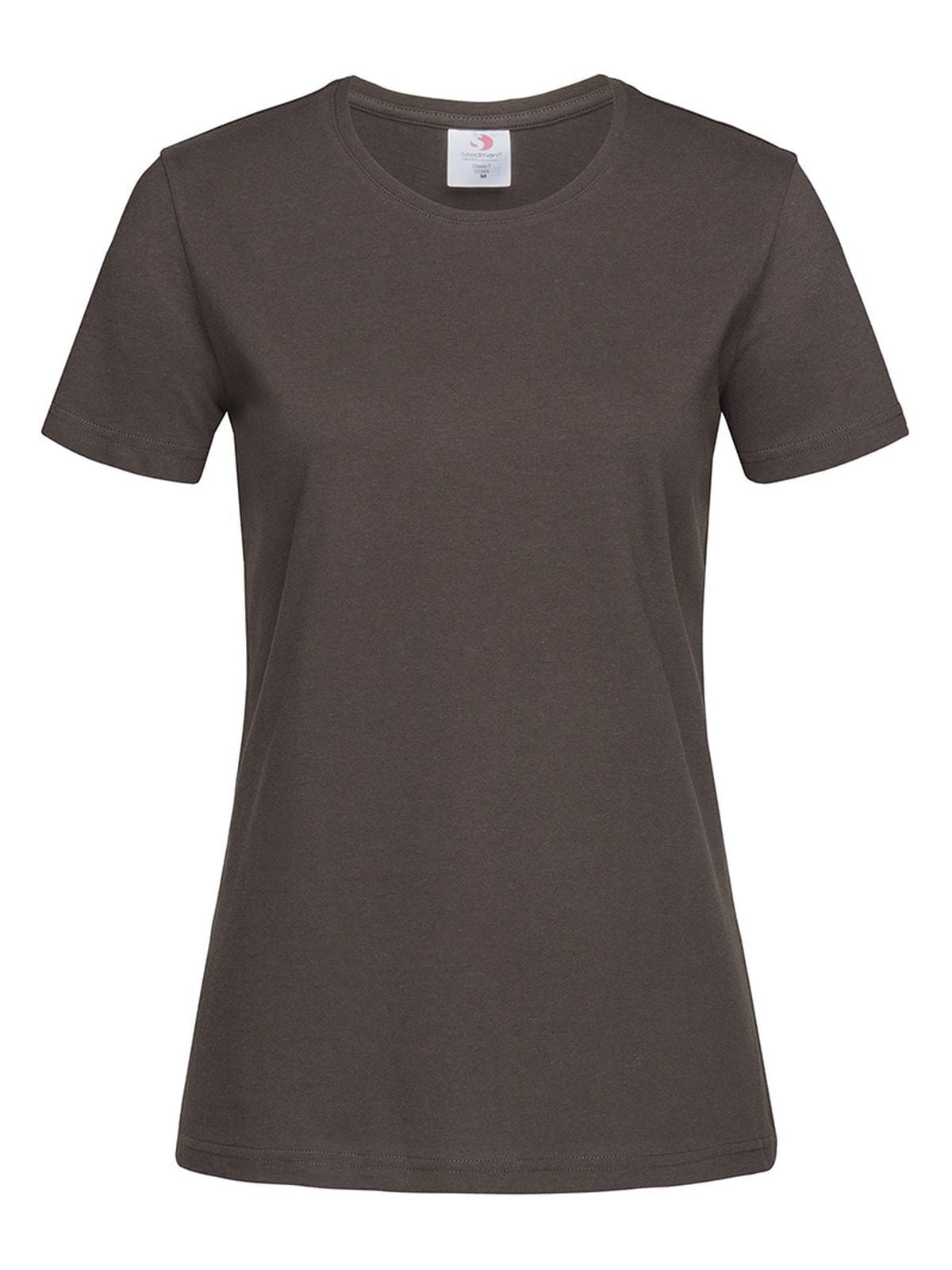 T-SHIRT CLASSIC-T FITTED WOMAN - STEDMANCioccolato Fondente