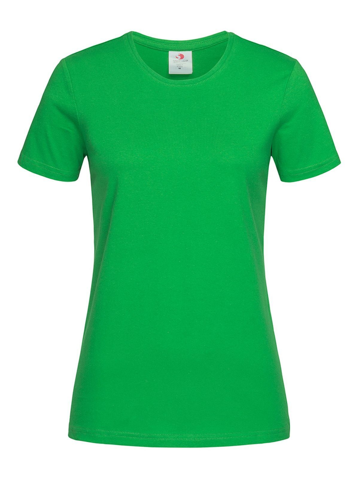 T-SHIRT CLASSIC-T FITTED WOMAN - STEDMANVerde Kelly