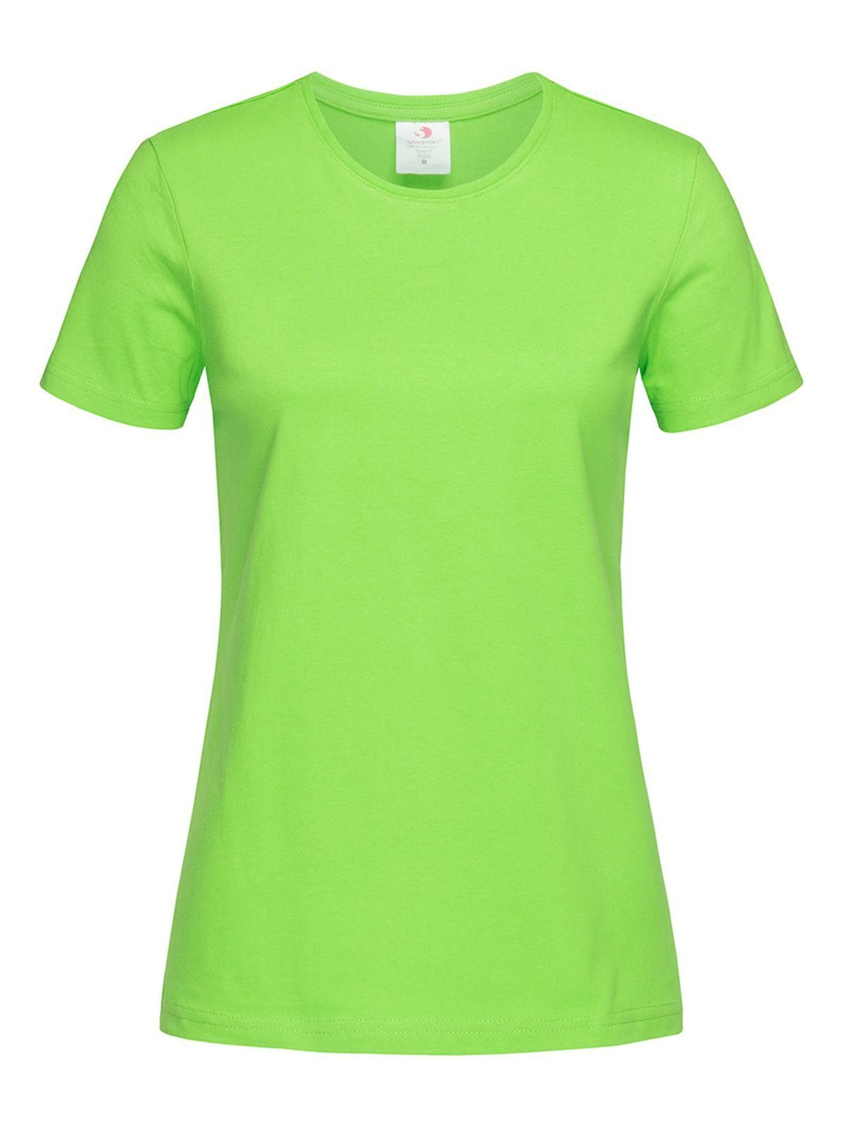T-SHIRT CLASSIC-T FITTED WOMAN - STEDMANVerde Kiwi
