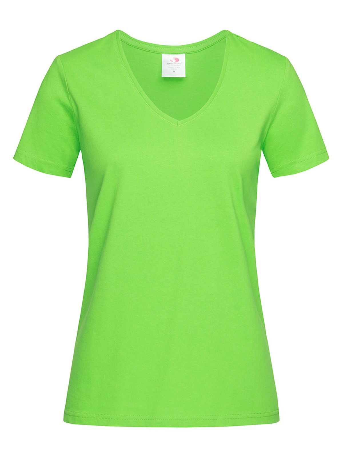 T-SHIRT CLASSIC-T V-NECK - STEDMANVerde Kiwi