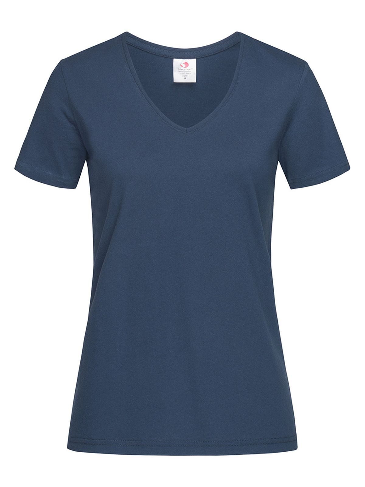 T-SHIRT CLASSIC-T V-NECK - STEDMANBlu Navy