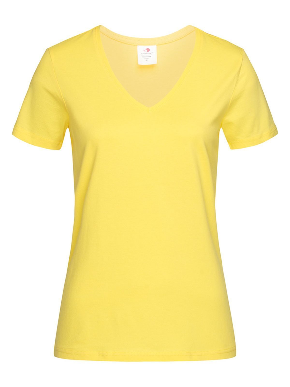 T-SHIRT CLASSIC-T V-NECK - STEDMANGiallo