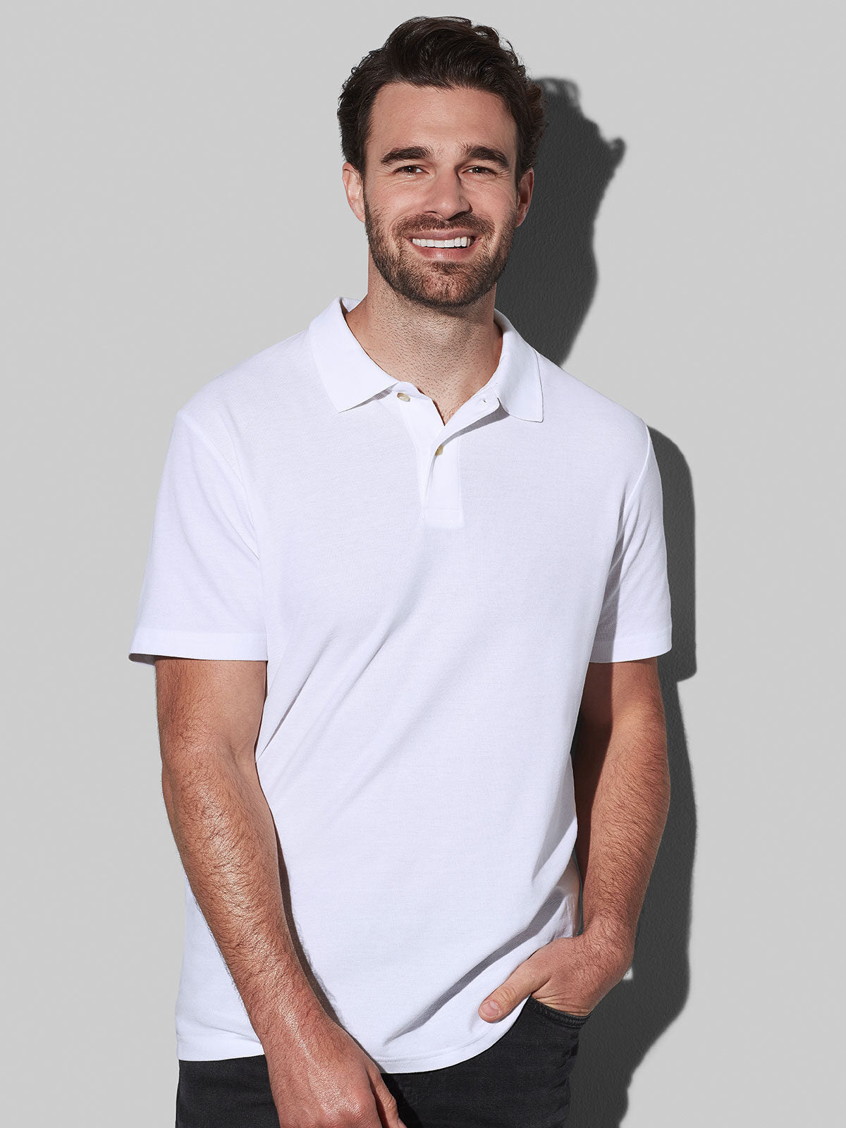 POLO UOMO MANICHE CORTE - STEDMAN fronte