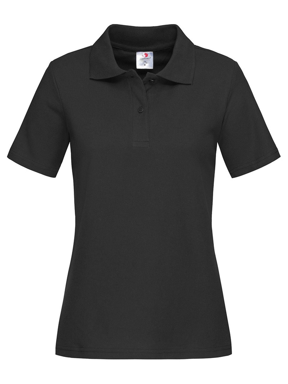 POLO DONNA MANICHE CORTE - STEDMANNero Opaco
