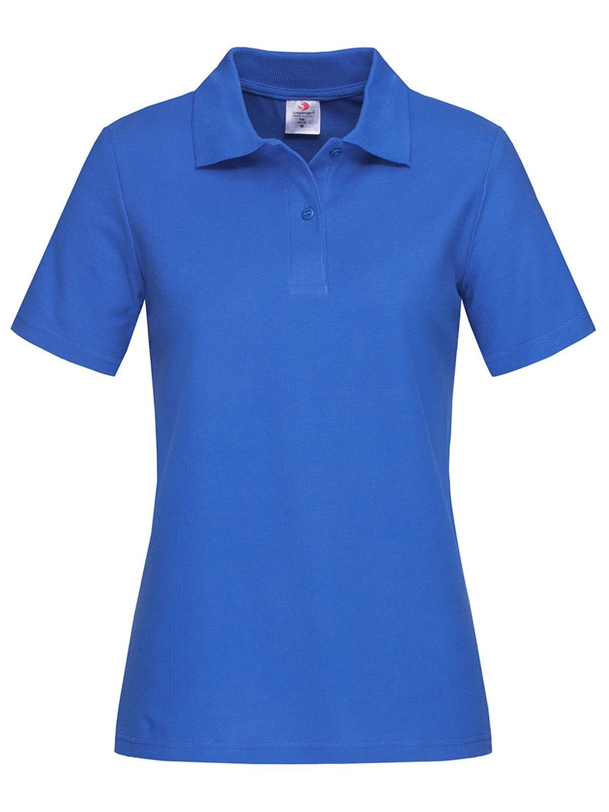 POLO DONNA MANICHE CORTE - STEDMANRoyal Blu Brillante