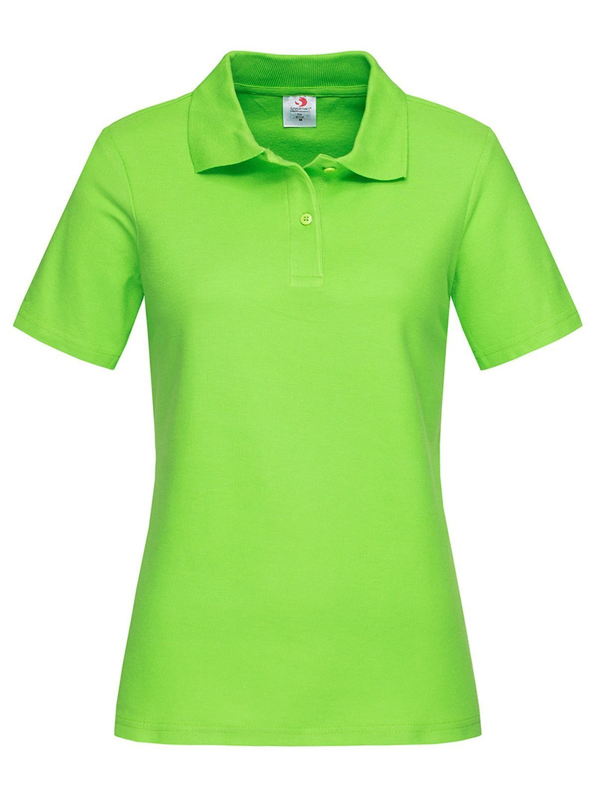 POLO DONNA MANICHE CORTE - STEDMANVerde Kiwi