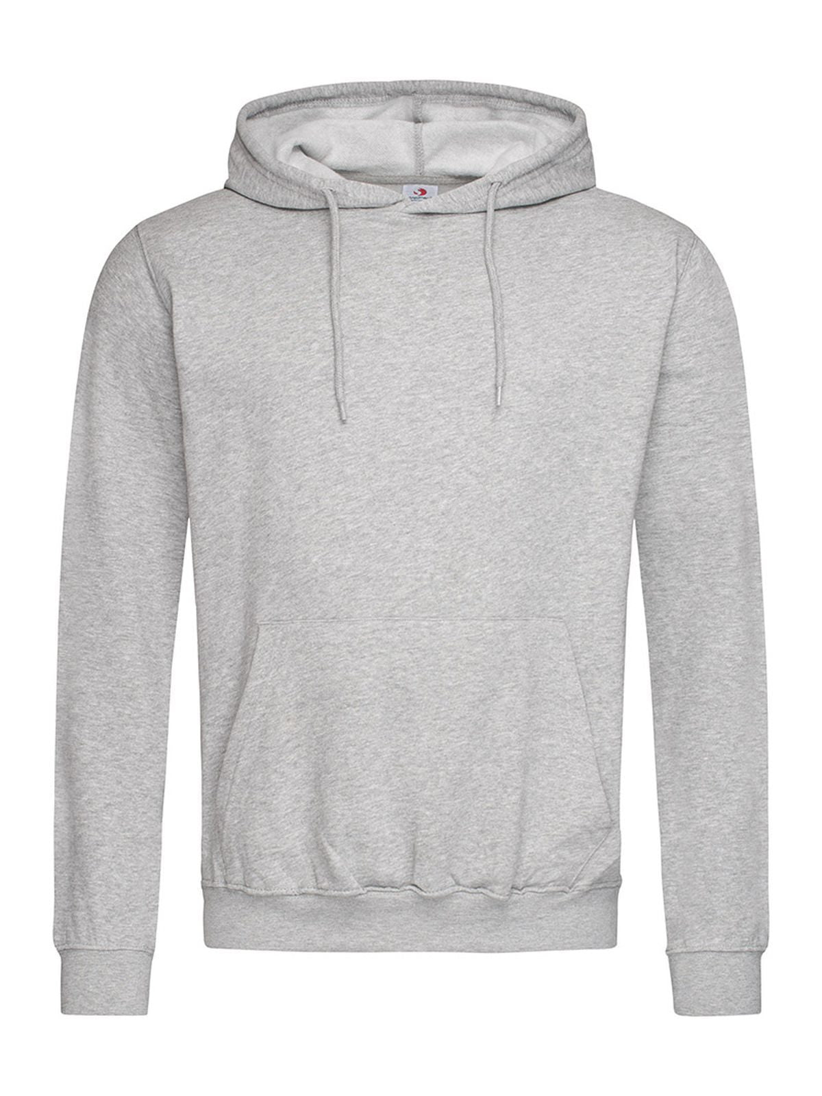 FELPA SWEAT HOODIE CLASSIC - STEDMANGrigio Melange
