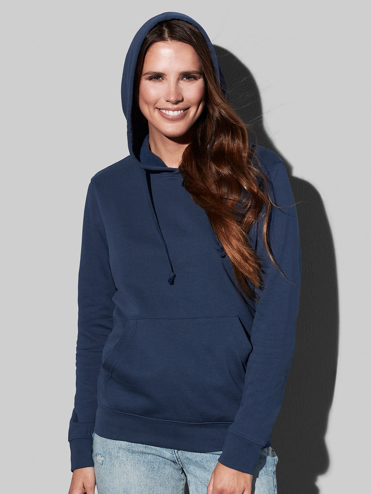 FELPA DONNA SWEAT HOODIE CLASSIC - STEDMAN fronte