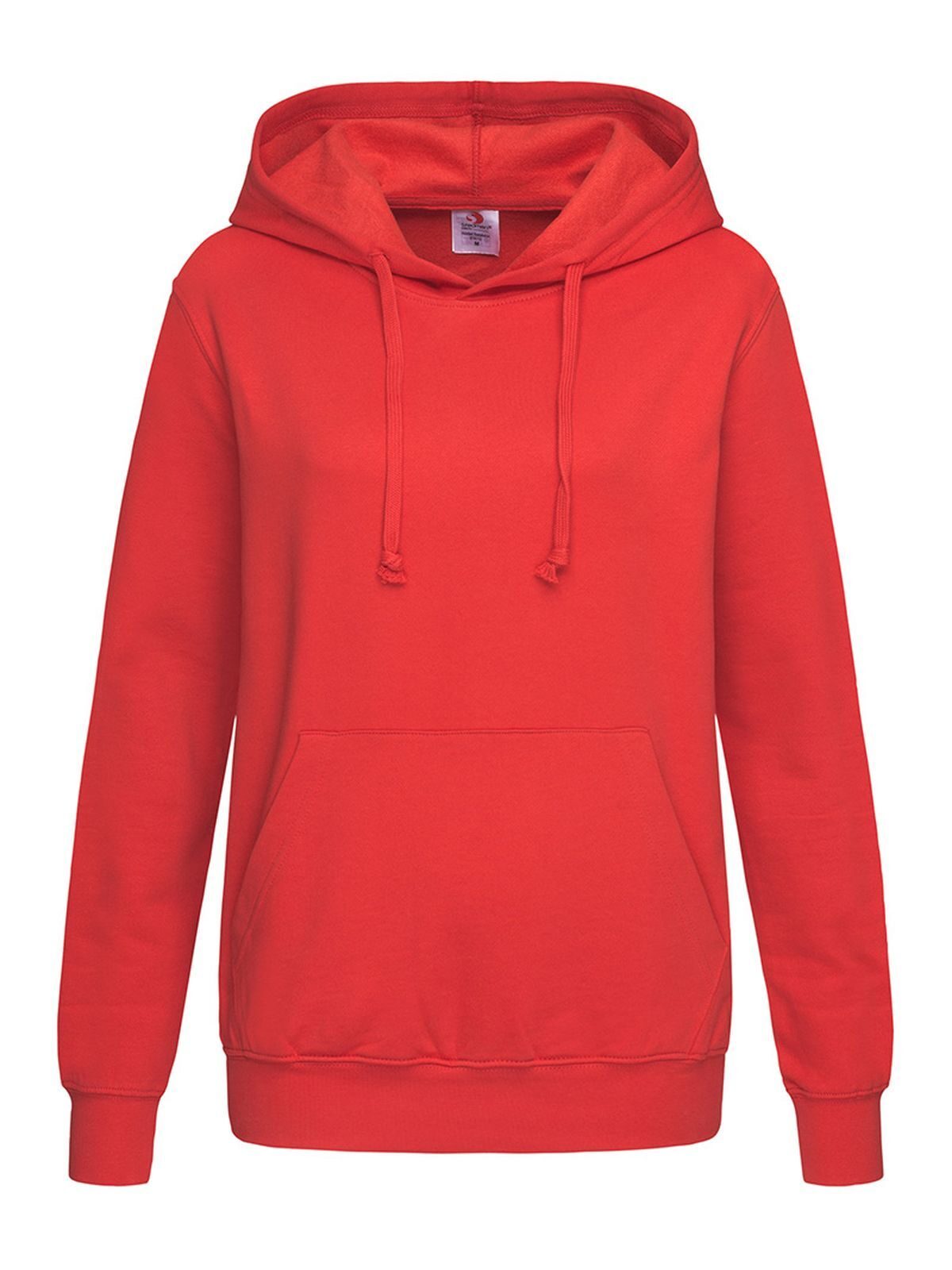 FELPA DONNA SWEAT HOODIE CLASSIC - STEDMANRosso Scarlatto
