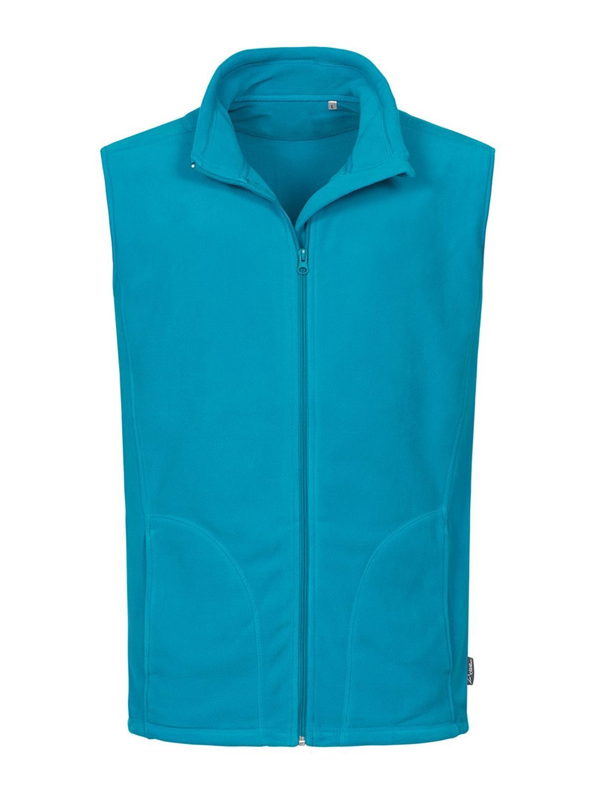 PILE SMANICATO CON ZIP ACTIVE FLEECE VEST - STEDMAN laterale