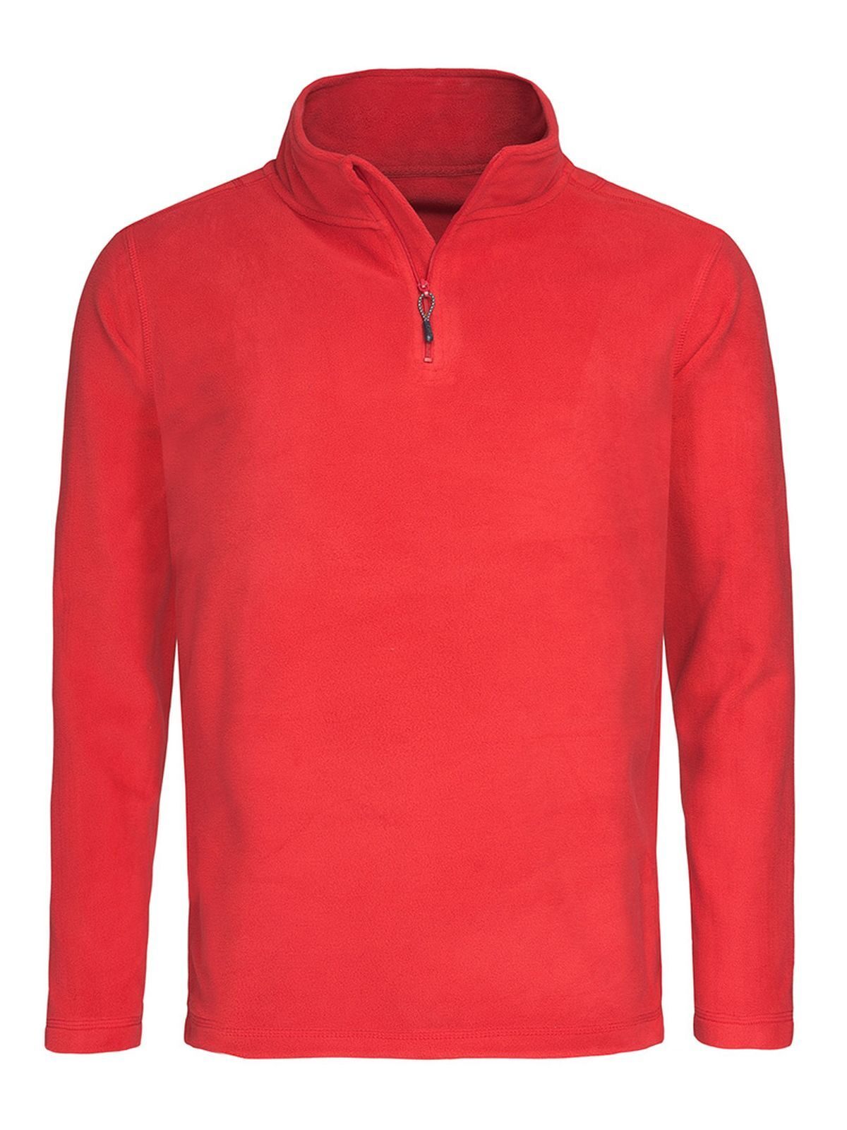 PILE CON MEZZA ZIP ACTIVE FLEECE HALF-ZIP - STEDMAN laterale