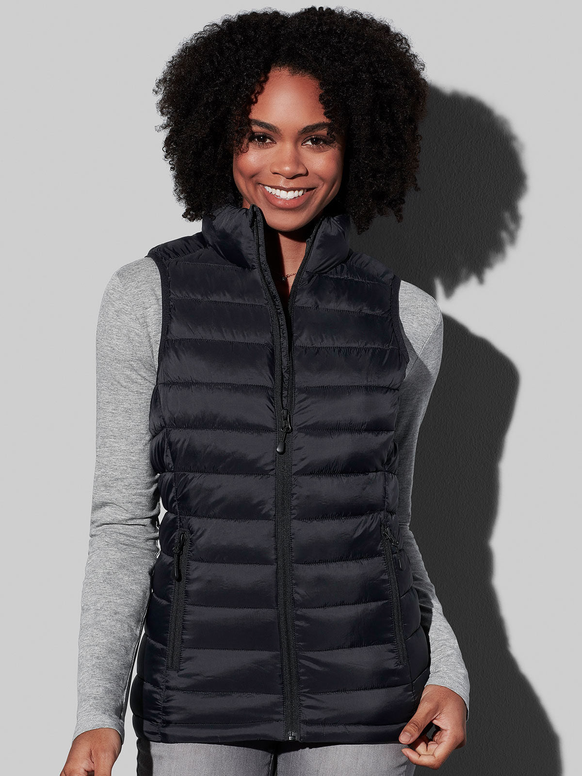 GILET IMBOTTITO DONNA LUX PADDED VEST - STEDMAN fronte