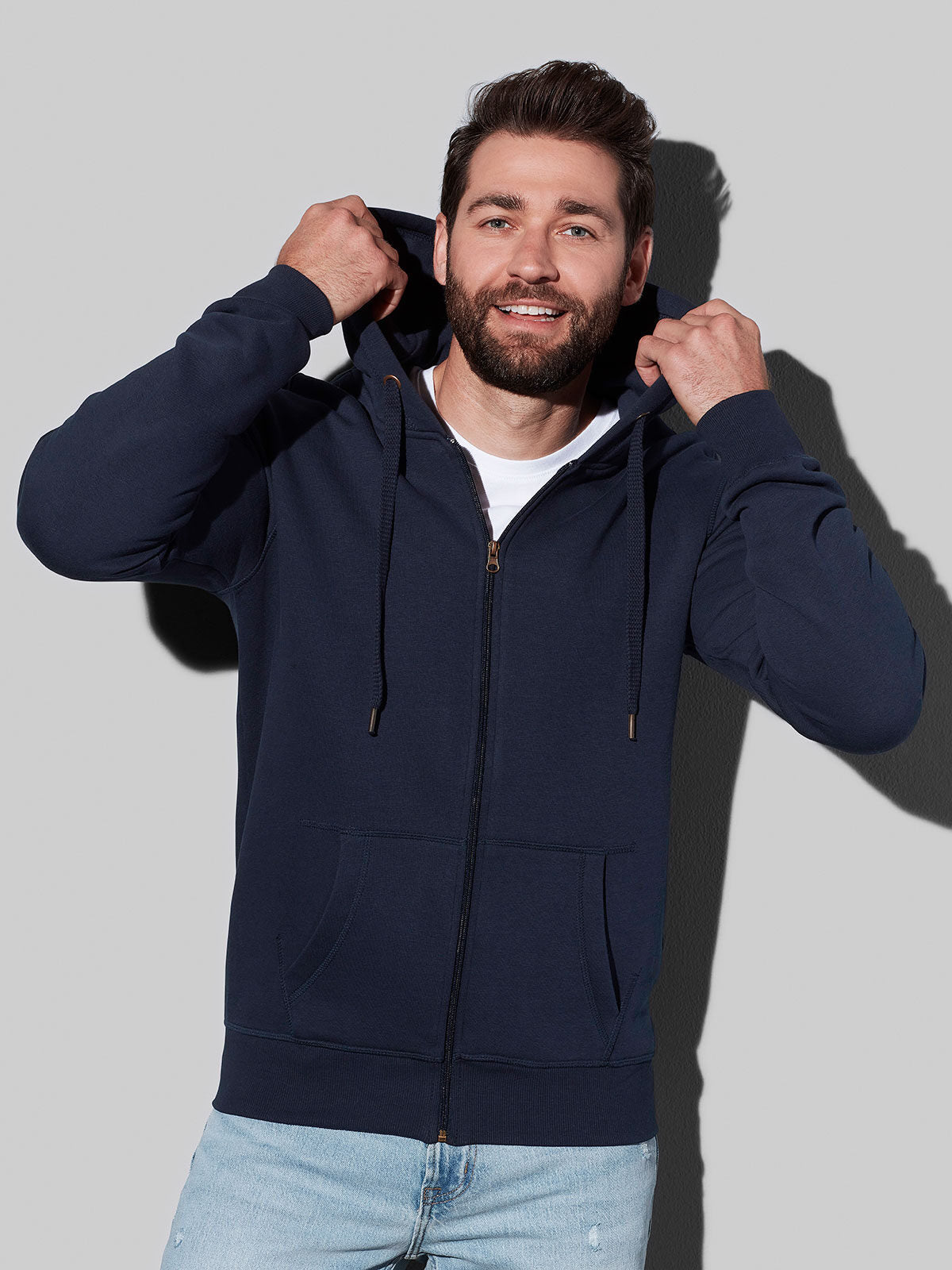 FELPA ACTIVE SWEATJACKET - STEDMAN fronte