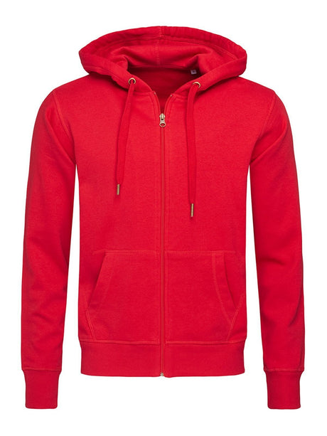 FELPA ACTIVE SWEATJACKET - STEDMANRosso Cremisi