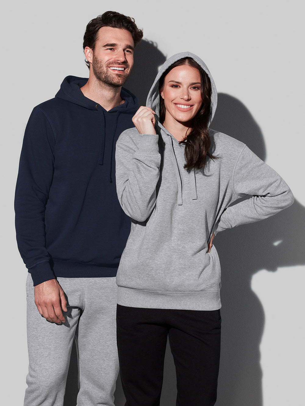 FELPA CON CAPPUCCIO RECYCLED UNISEX SWEAT HOODIE - STEDMAN fronte