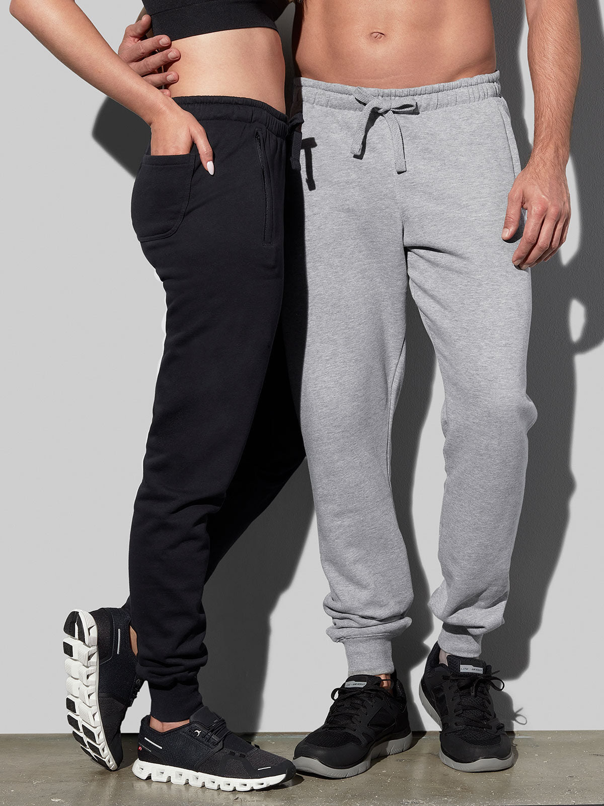 PANTALONI FELPATI RECYCLED UNISEX SWEATPANTS - STEDMAN fronte