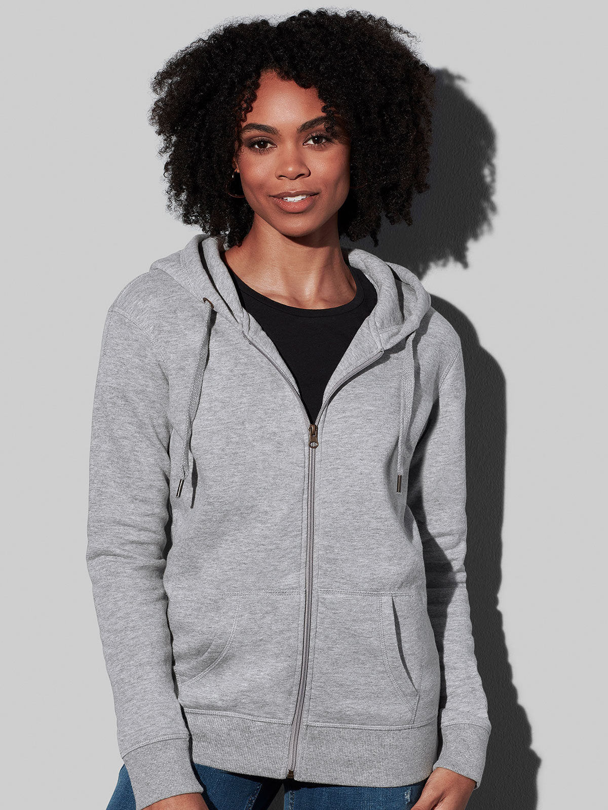 FELPA SWEAT JACKET SELECT - STEDMAN fronte