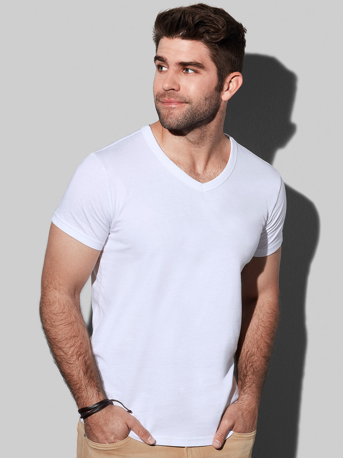 T-SHIRT BEN V-NECK - STEDMAN fronte