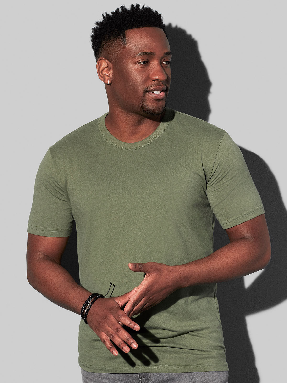 T-SHIRT MORGAN CREW NECK - STEDMAN fronte