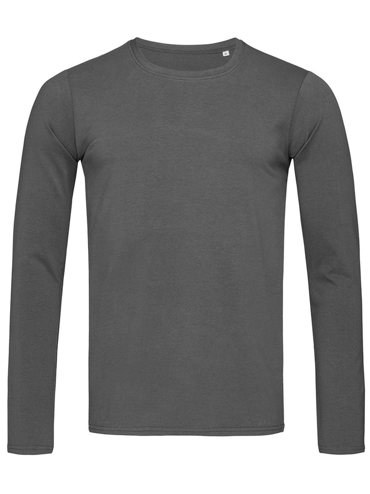 T-SHIRT MORGAN LONG SLEEVE - STEDMANGrigio Ardesia