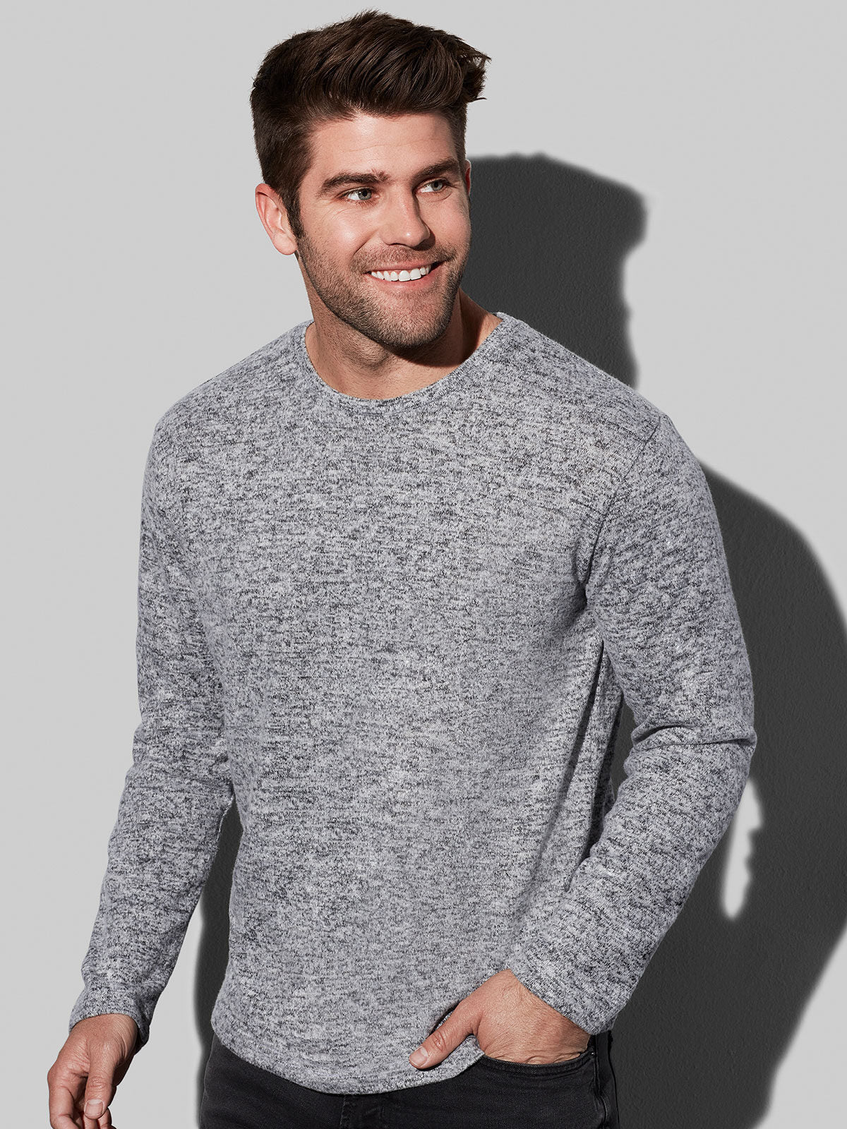 PULLOVER KNIT SWEATER - STEDMAN fronte