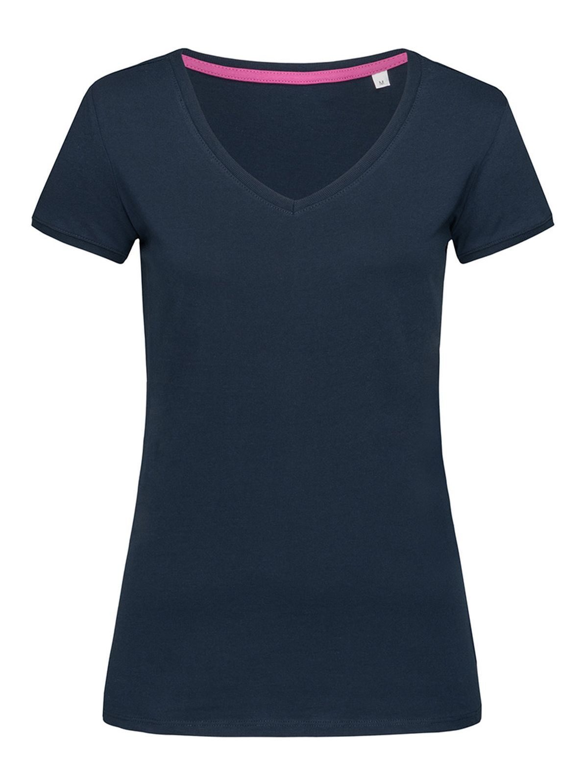 T-SHIRT DONNA MEGAN V-NECK - STEDMANBlu Marina