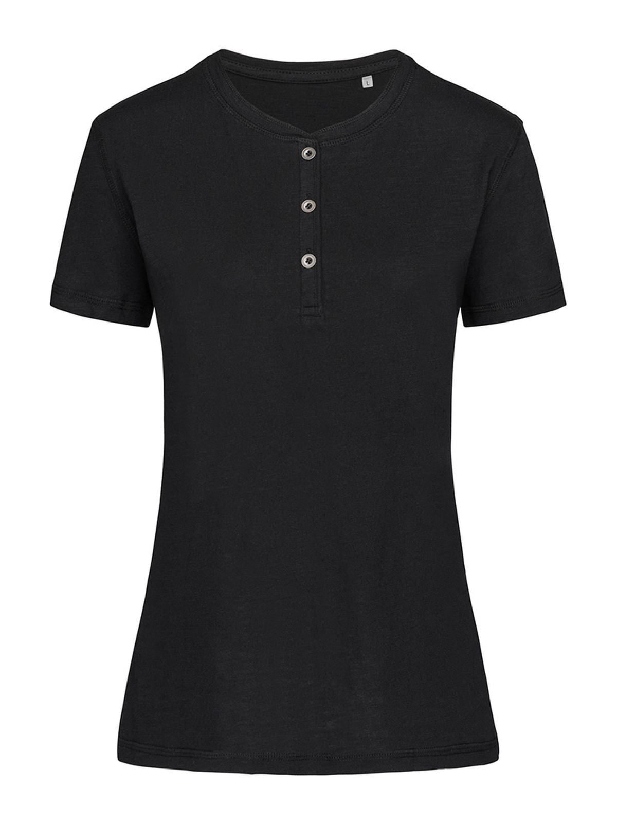 SHARON HENLEY T-SHIRT DONNA - STEDMANNero Opaco