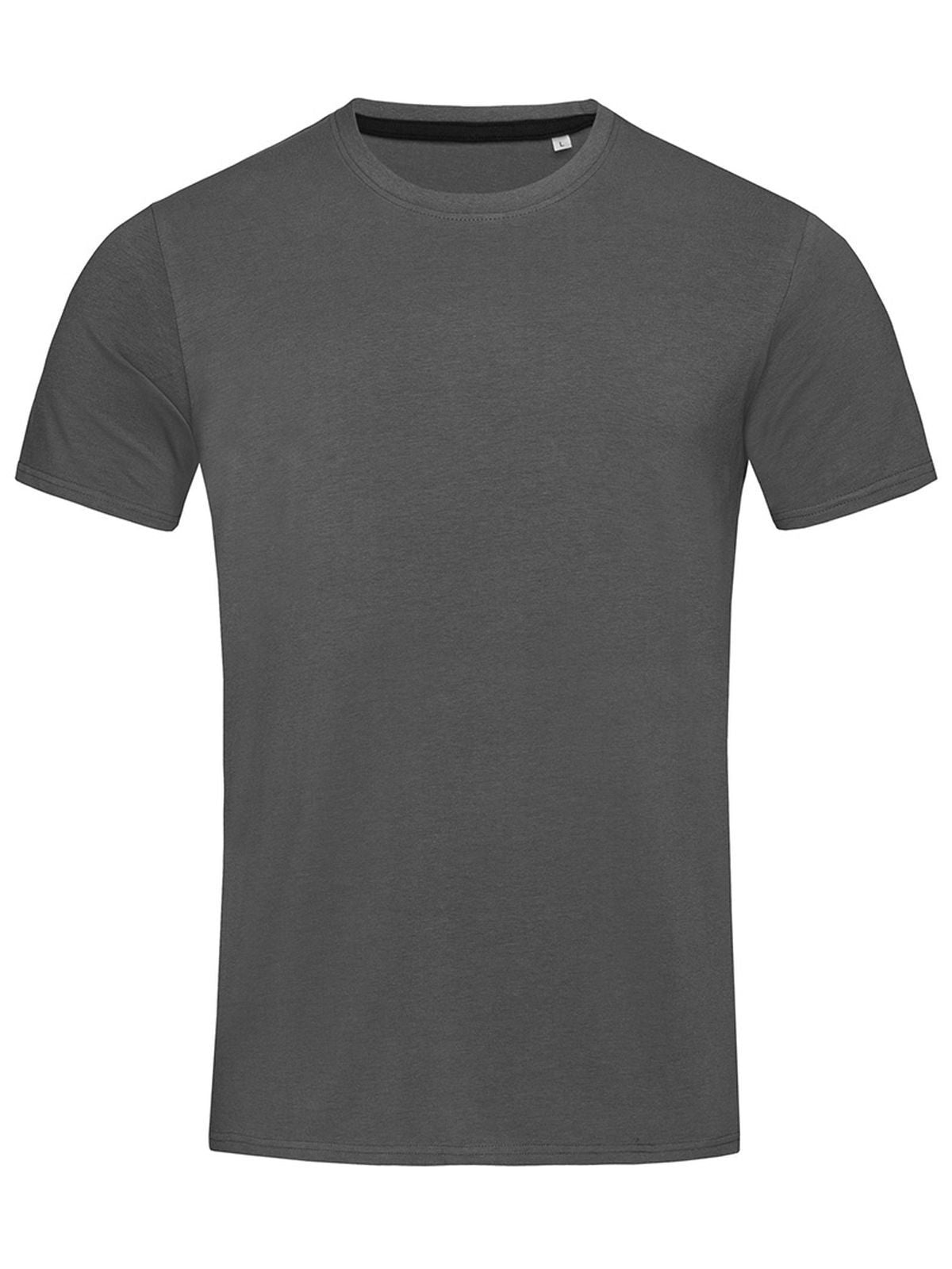 T-SHIRT CLIVE CREW NECK - STEDMANGrigio Ardesia